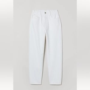 H&M High Waist Twill Pants